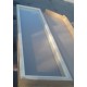 Okno 5x19 - 490 x 1890 - osika termo - brąz