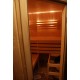 Sauna fińska świerkowa z podświetlanymi oparciami