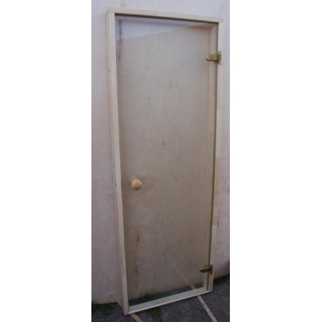 Drzwi szklane - Trendi 7x19 - osika 69x189 cm - brąz